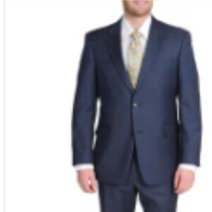 Tommy Hilfiger Men's Blue Shark Wool Separate Suit Jacket & pant